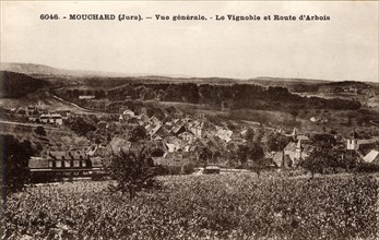 MOUCHARD. Département : Jura (39). Région : Région : Bourgogne-Franche-Comté (anciennement