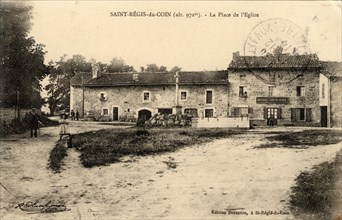 SAINT-REGIS-DU-COIN. Département : Loire (42). Region: Auvergne-Rhône-Alpes (formerly Rhônes-Alpes)