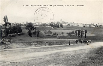 BELLEVUE-LA-MONTAGNE. Département : Haute Loire (43). Region: Auvergne-Rhône-Alpes (formerly