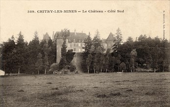 CHITRY-LES-MINES. Département : Nièvre (58). Région : Bourgogne-Franche-Comté (anciennement