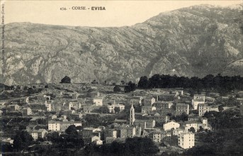 EVISA. Département : Corse du Sud (20). Région : Corse