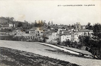 CHAPELLE-AGNON. Département : Puy de Dôme (63). Région : Auvergne-Rhône-Alpes (anciennement