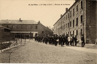 La Fère, The 17th Artillery Regiment