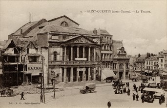 Saint-Quentin après la Première Guerre Mondiale