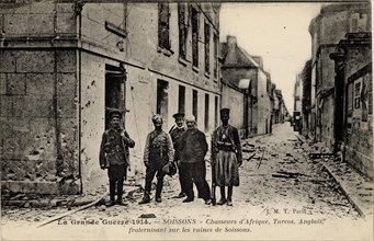 Soissons pendant la Première Guerre Mondiale