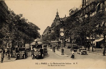 Paris, Boulevard des Italiens
