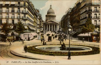 Paris, Panthéon et rue Soufflot