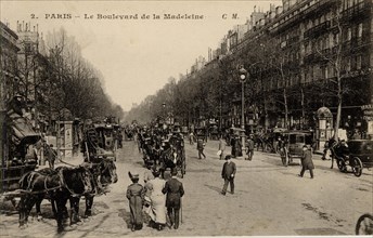 Paris, Boulevard de la Madeleine