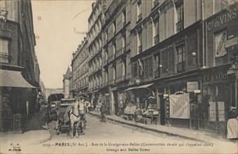 Paris, Rue de la Grange-aux-Belles