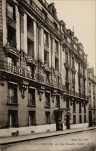 Paris, Hôtel Farnèse, 32 rue Hamelin
