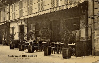 Paris, Restaurant Besombes, avenue de Wagram