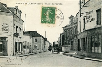 Challans, rue de la Fontaine