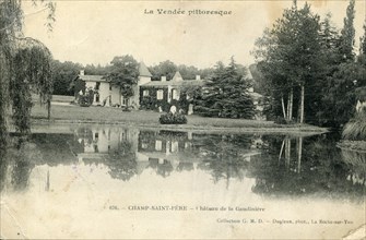 Champ-Saint-Père, Château de la Gaudinière