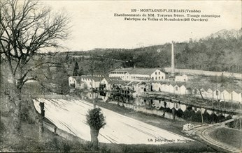 Mortagne-sur-Sèvre, usine textile