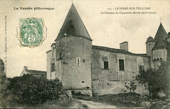 Le Poiré-sur-Velluire, le Château du Chastelier-Barlot