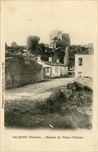 Talmont-Saint-Hilaire, ruines du vieux château