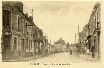 Cheroy, Rue de la République