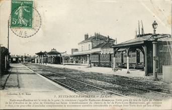 Gare de Nuits-sous-Ravières