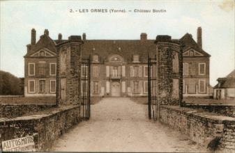 Les Ormes, Château Boutin