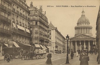 Rue Soufflot à Paris