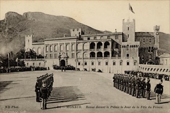 Monaco, le palais