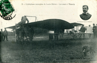 L'aéroplane monoplan de Louis Blériot. Les essais à Toury