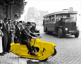 Caterpillar motorcycle in 1937