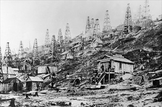 First oil wells in Pennsylvania