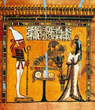 Illustration extract from the Book of the Dead