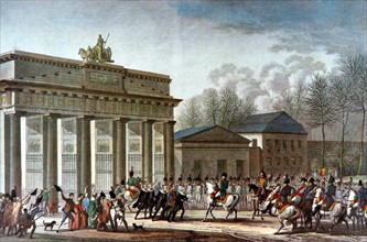 The French entering Berlin, on October 27, 1806
