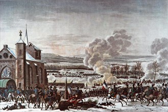 Battle of  Preussich-Eylau, waged on February 9, 1807