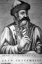 Johann Gensfleisch, known as Gutenberg