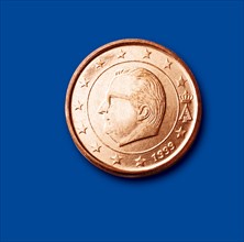 Coin of 1 cent (Belgium)
