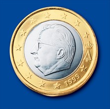 Coin of 1 euro (Belgium)