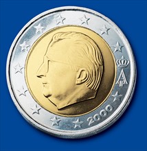 Coin of 2 Euros (Belgium)