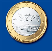Coin of 1 euro (Finland)