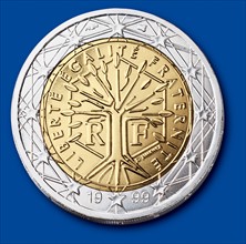 Coin of 2 euros (France)