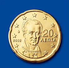 Coin of 20 cents (Greece)
