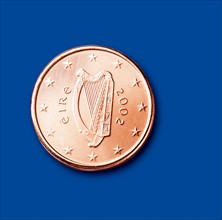 Coin of 1 cent (Ireland)