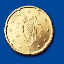 Coin of 20 cents (Ireland)