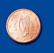 Coin of 2 cents (Ireland)