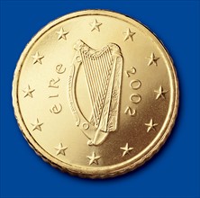 Coin of 50 cents (Ireland)