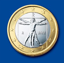 Coin of 1 euro (Italy)