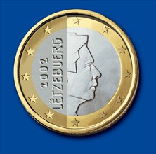 Coin of 1 euro (Luxembourg)