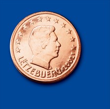 Coin of 2 cents (Luxembourg)