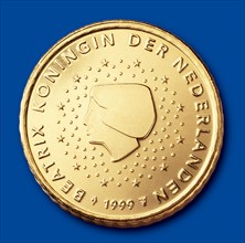 Coin of 50 cents (Netherlands)