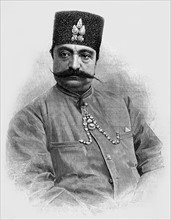 Portrait du shah de Perse, 1896