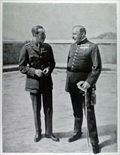 Alfonso XIII, King of Spain, and general Primo de Rivera