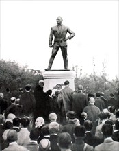 Unveiling of the statue of Mustapha Kemal