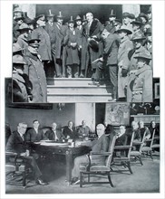 Le président Wilson et ses ministres (1917)